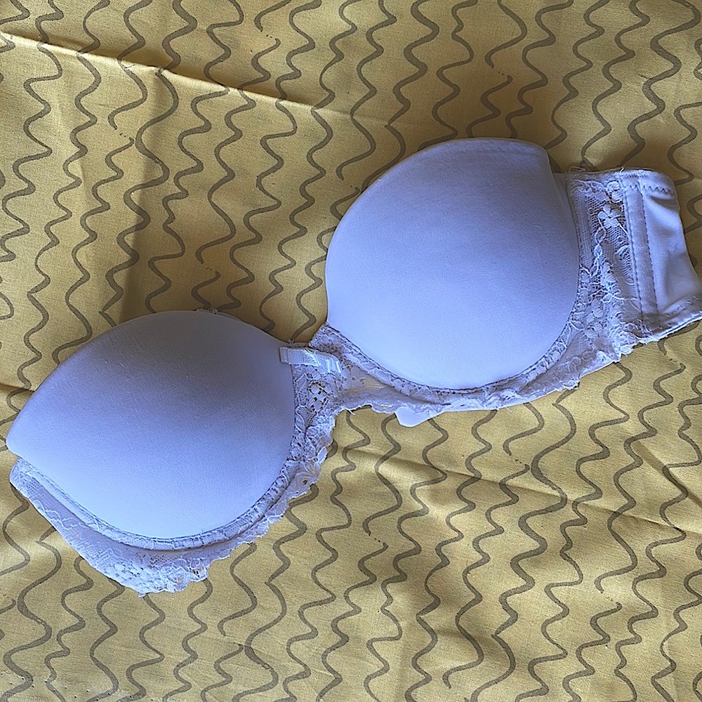 Flrititude White Strapless Push Up Bra